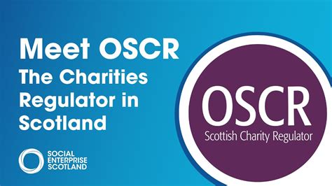 Scottish Charity Regulator (OSCR) .